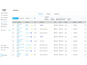later influence settings