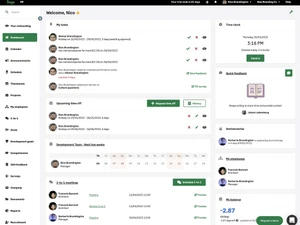 sage-hr dashboard