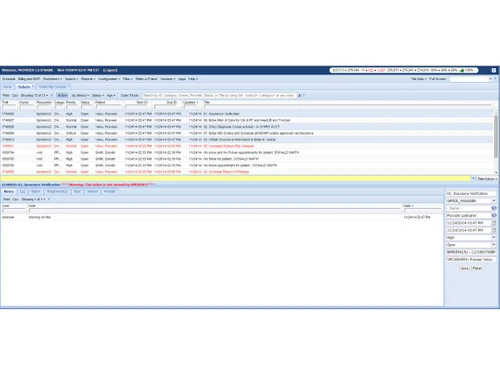 Genesis Chiropractic Software Task Workbench