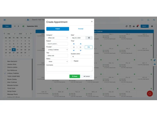 Chirospring Scheduling