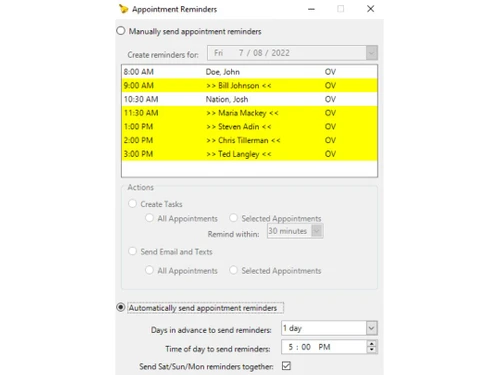 Chiro8000 Appointment