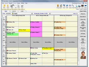 EZBIS Front Desk Book View