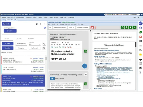 ALIGN Chiropractic Software Screening