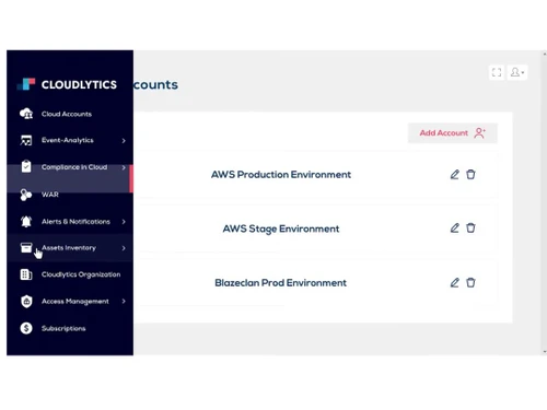 cloudlytics accounts