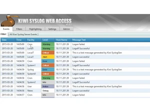 kiwi syslog server webaccess