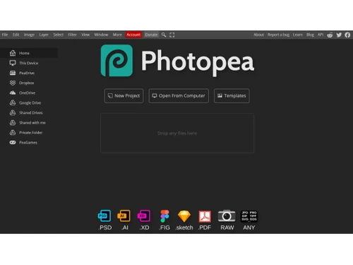Photopea Online Photo Editing