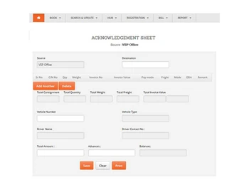 Evision-logistics-management-booking