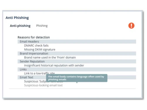 checkpoint harmony email security anti phishing