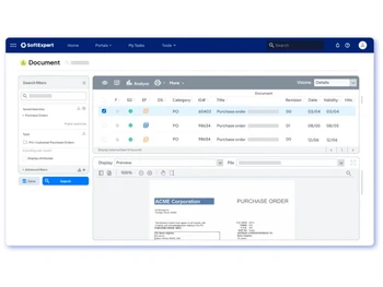 SoftExpert PLM-Document