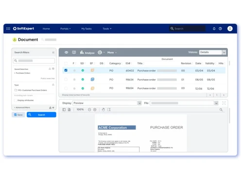 SoftExpert PLM-Document