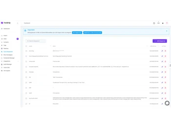 Textdrip quick responses