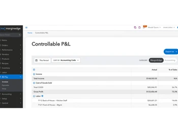 marginedge controllable