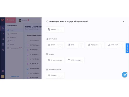 Netcorecloud dashboard