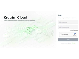 krutrim cloud login