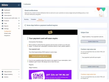 Billsby Flexible Branding