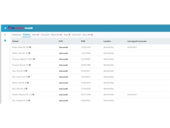 pacehr dashboard