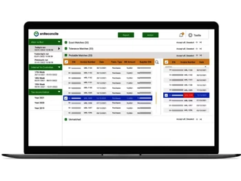 enReconcile Dashboard