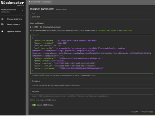 nussknacker parameters