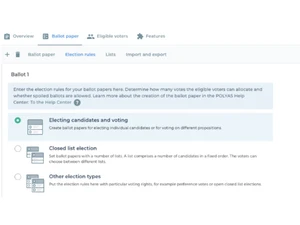 Polyas Election Rules