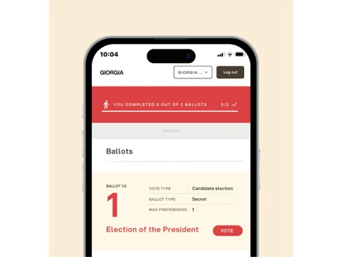 Eligo eVoting Digital Ballot