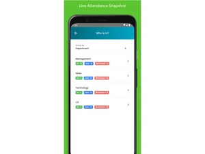 innbuilt field service attendance
