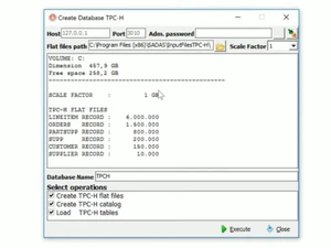 sadas engine database