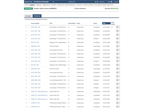 modern campus profiles