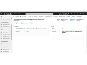 anthology reach score