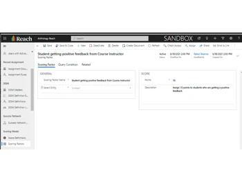 anthology reach score