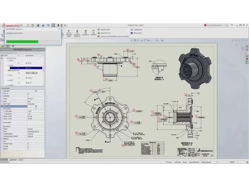 SolidWorks Inspection Ballooning Drawings