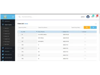 webslayout school class