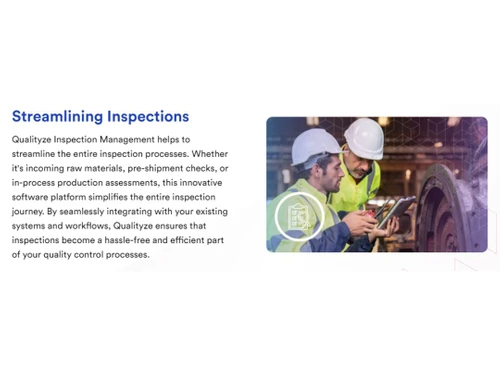 Qualityze Inspections