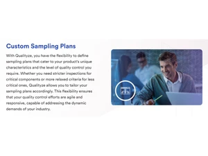 Qualityze Sampling Plans