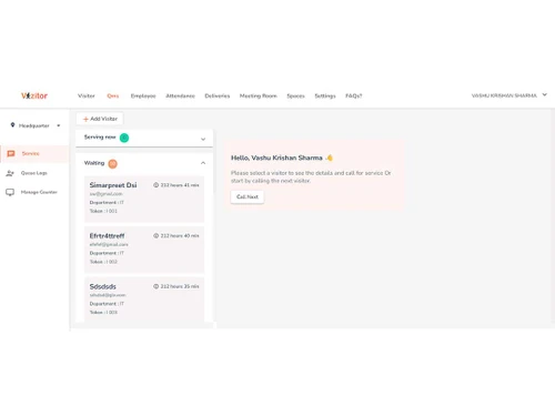 vizitor qms ticketing