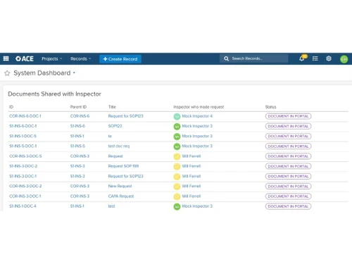 ACE Inspection Dashboard