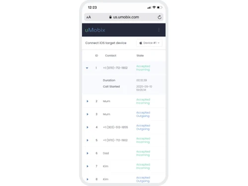 uMobix Call Tracking