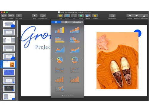 Keynote Adding Shapes