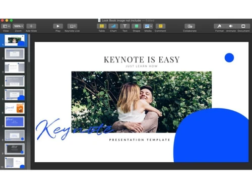 Keynote Editing Slides