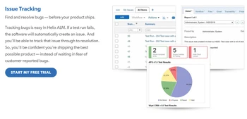 helix alm issue tracking
