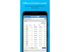 SellerAmp Stock Levels