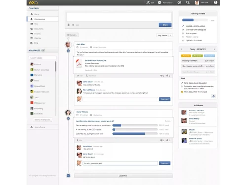 exo platform dashboard