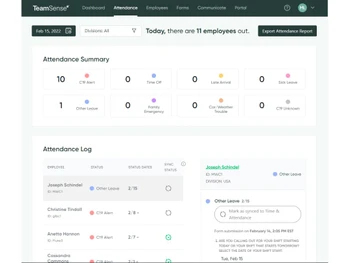 teamsense attendance
