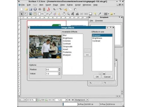 Scribus Image Effects