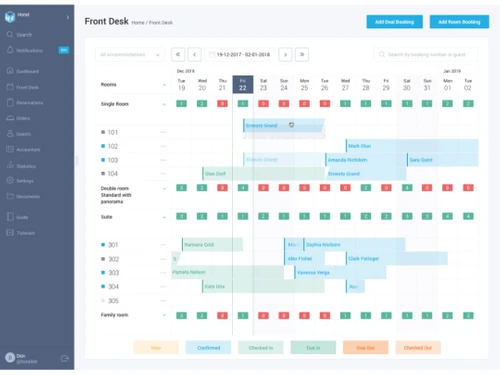 HotelFriend Front Desk
