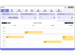 easy software dashboard