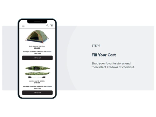 Credova Fill Your Cart
