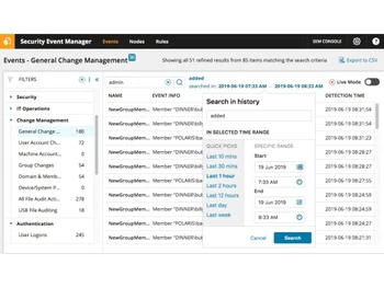 SolarWinds Security Event Manager General