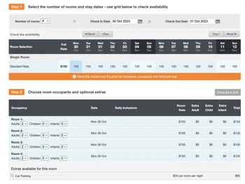 little hotelier dashboard