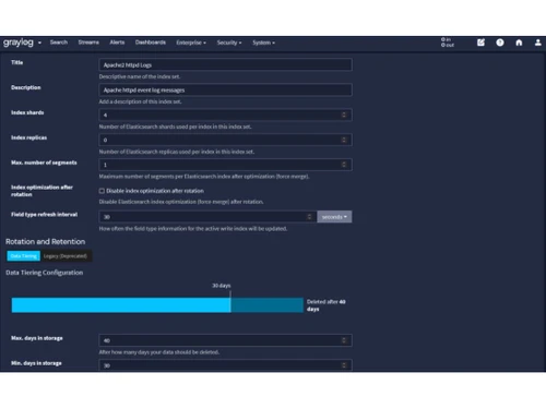 Graylog Security Data Management