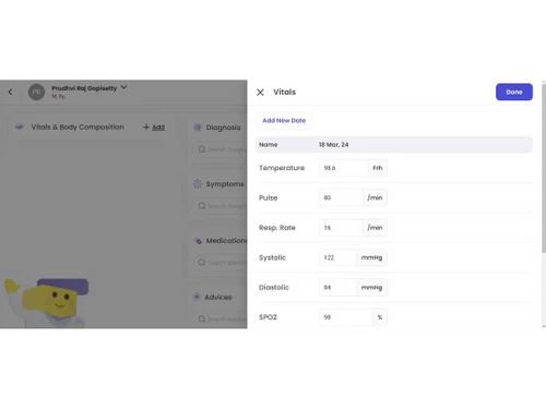 TatvaPractice vitals